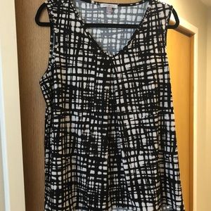 Dressbarn Work Blouse Flowy plus size size 1x